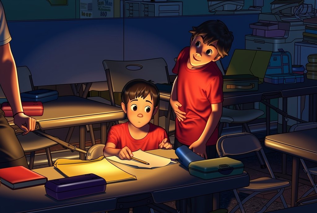 After School Program at Wushu Unlimited, animated illustration
