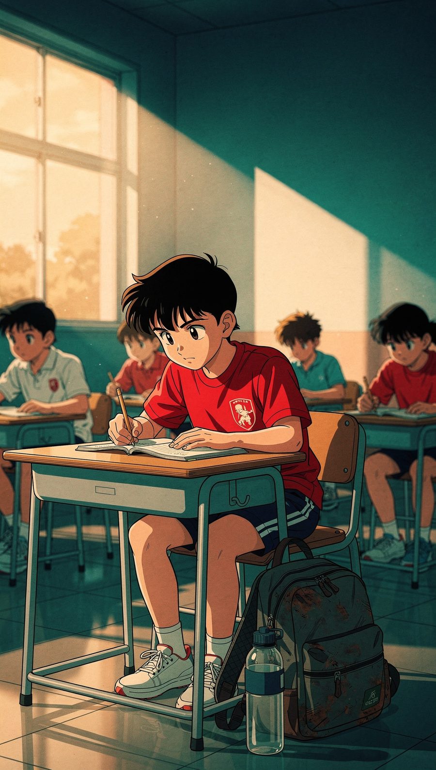 After School Program at Wushu Unlimited, anime illustration